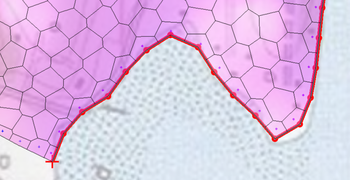CHD boundary arc