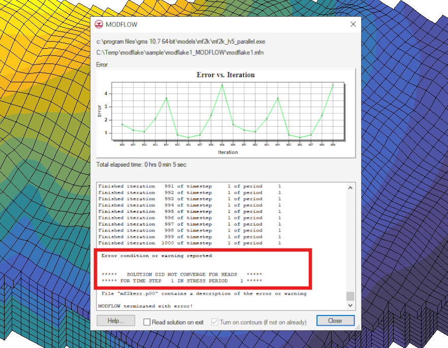 MODFLOW Model Checker